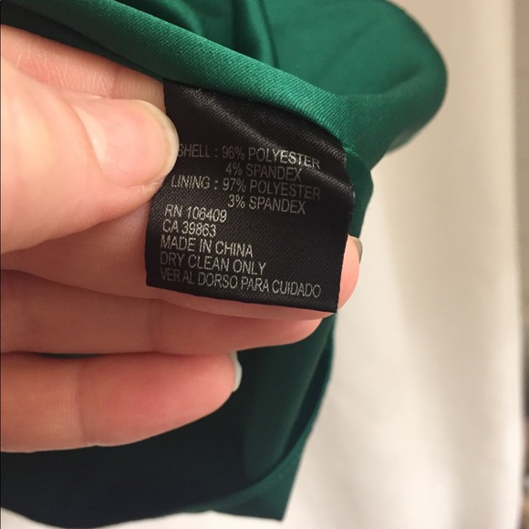 Gianni Bini green cocktail dress - Picture 5 of 5